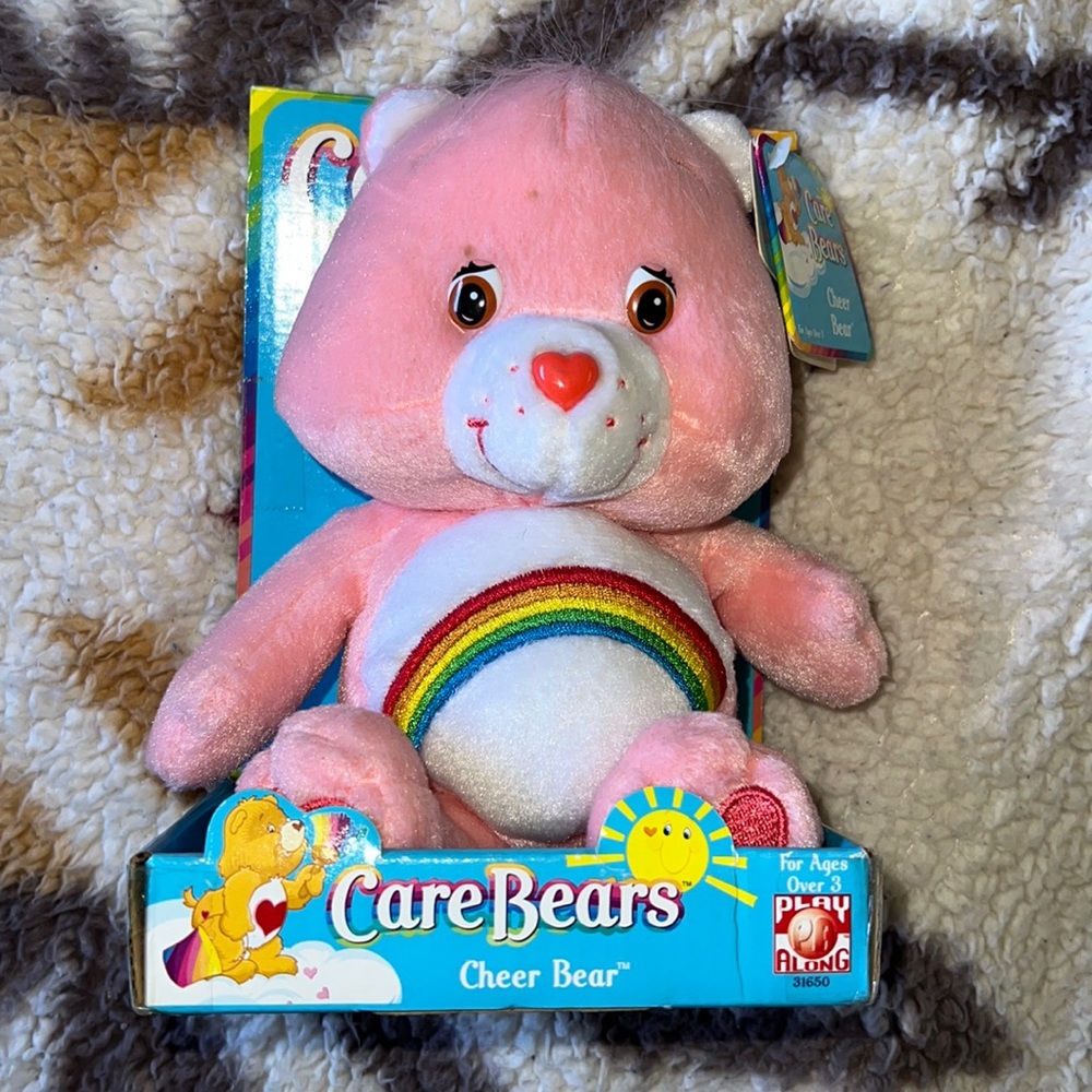 Vintage 2002 care Bears 10 inches in mint condition still in the box